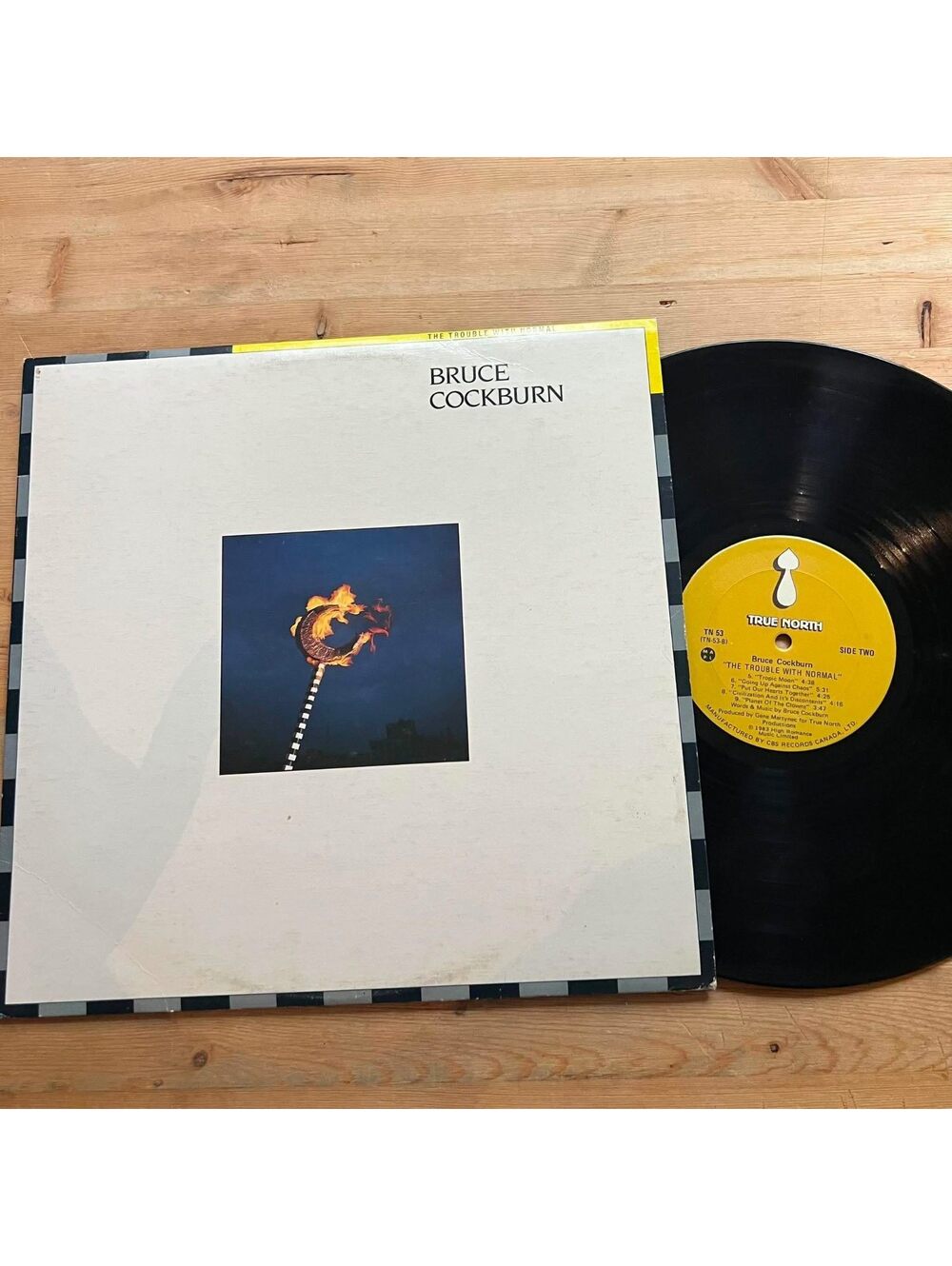 Bruce Cockburn - The Trouble with Normal 33rpm VG+ VR27